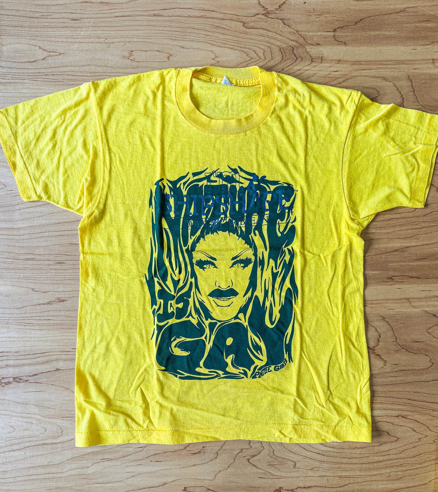 Nature is Gay Tee - Green Print