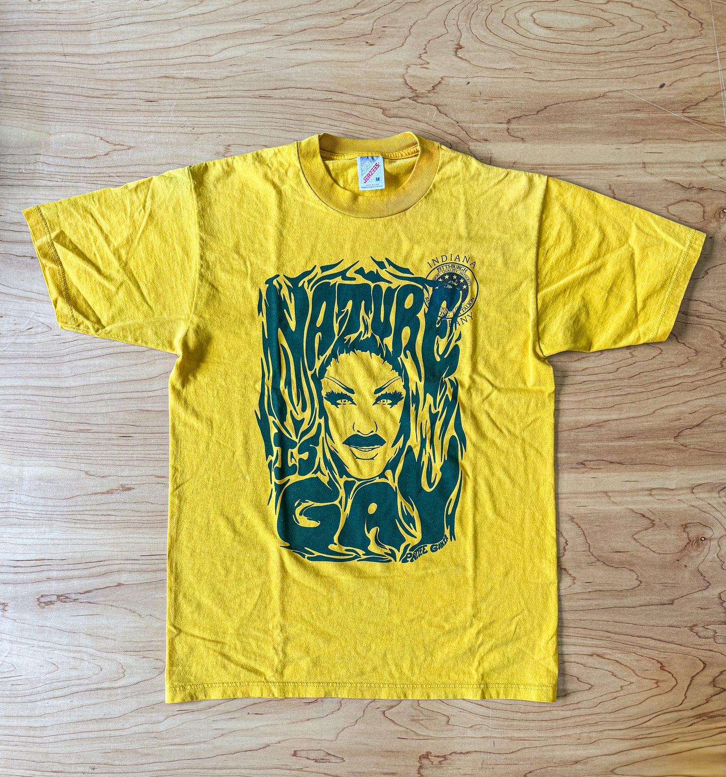 Nature is Gay Tee - Green Print