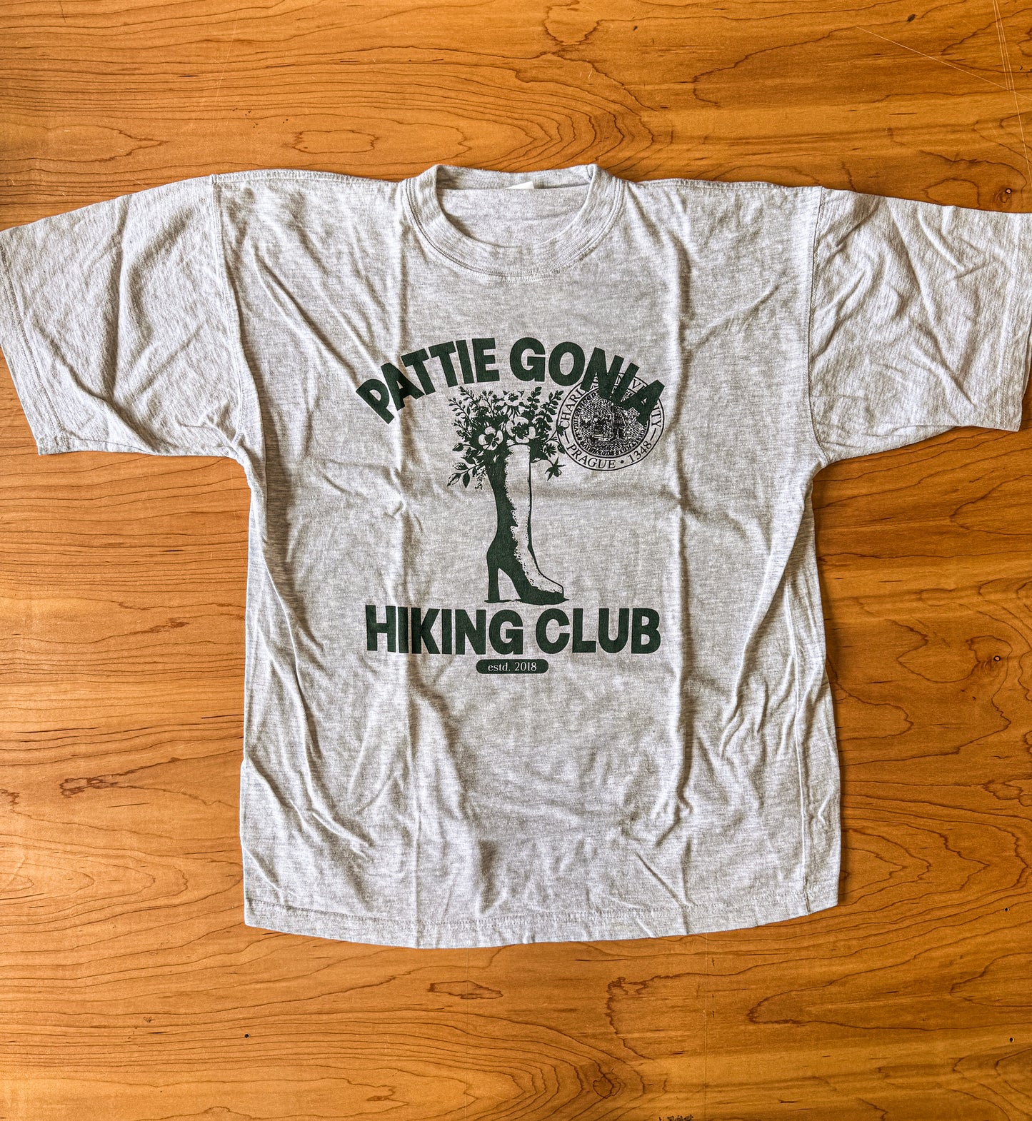 Pattie Gonia Hiking Club - Green Print