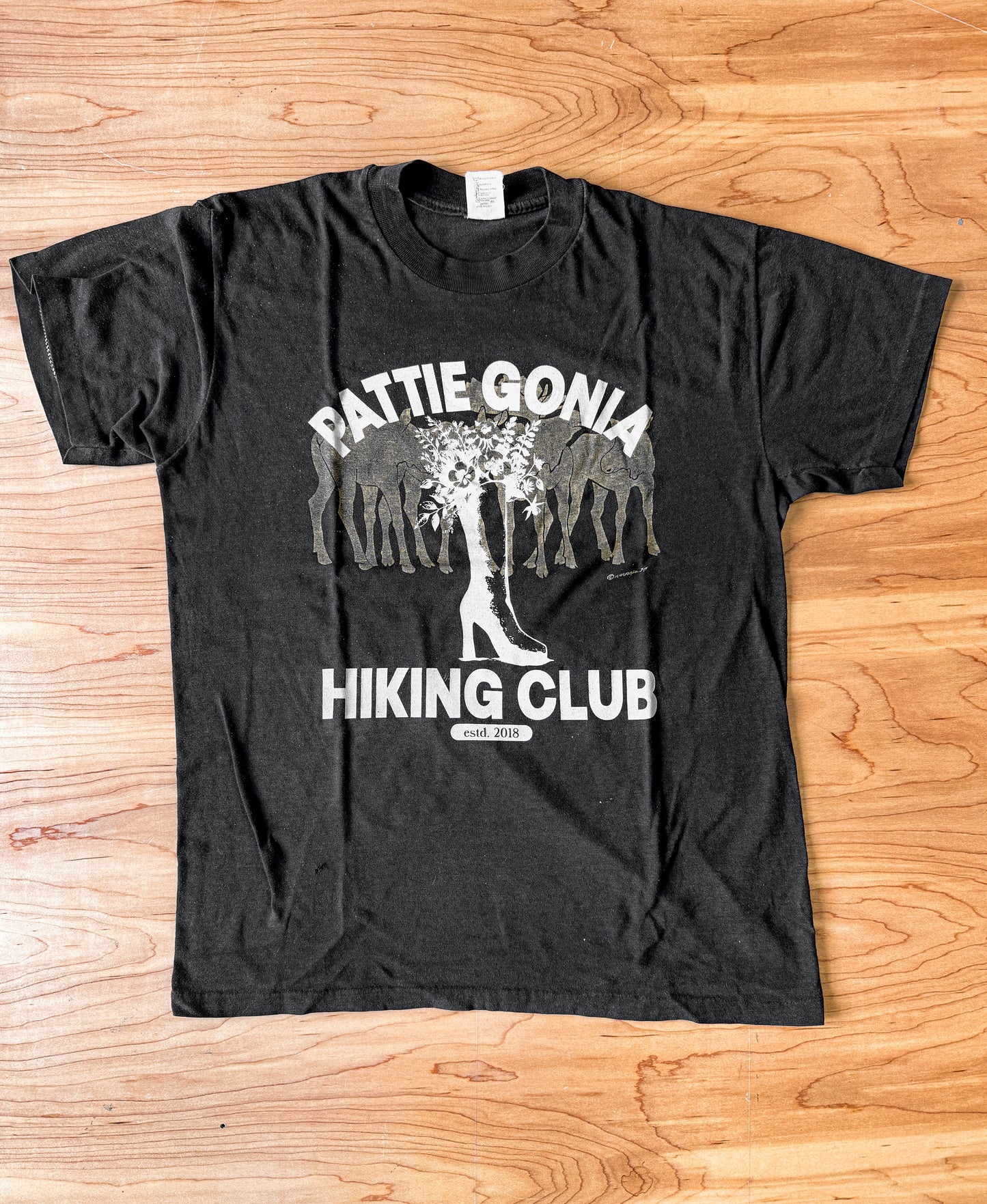 Pattie Gonia Hiking Club - Cream Print