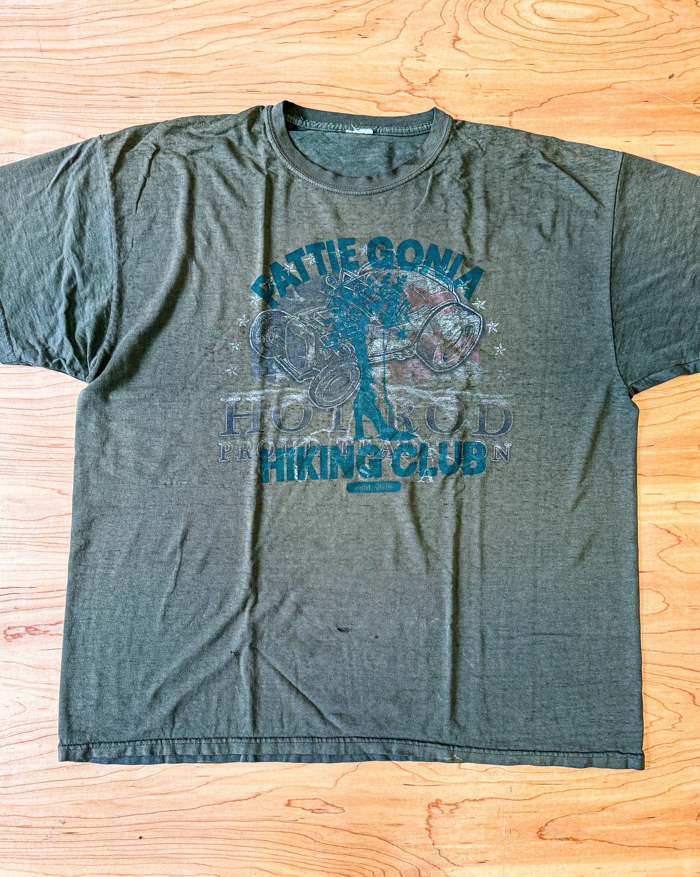 Pattie Gonia Hiking Club - Green Print