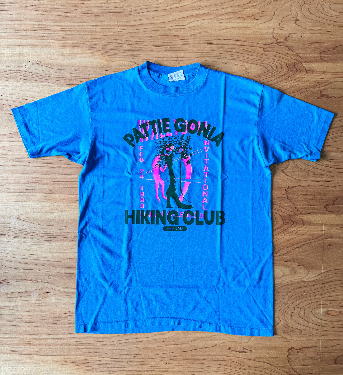 Pattie Gonia Hiking Club - Green Print