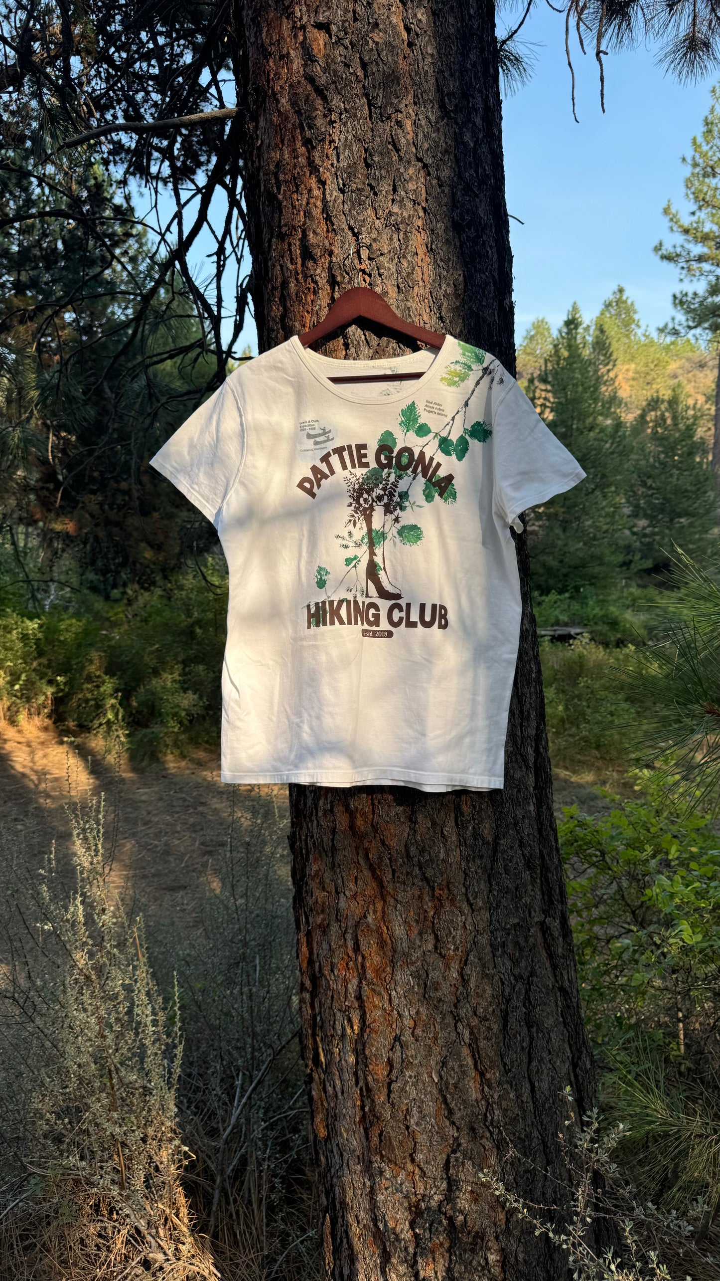 Pattie Gonia Hiking Club - Brown Print