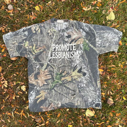 Promote Lesbianism - Cream Print