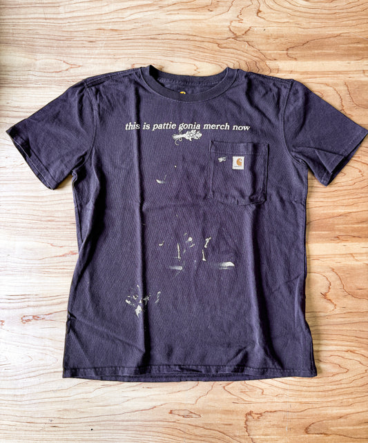 this is pattie gonia merch now - cream print