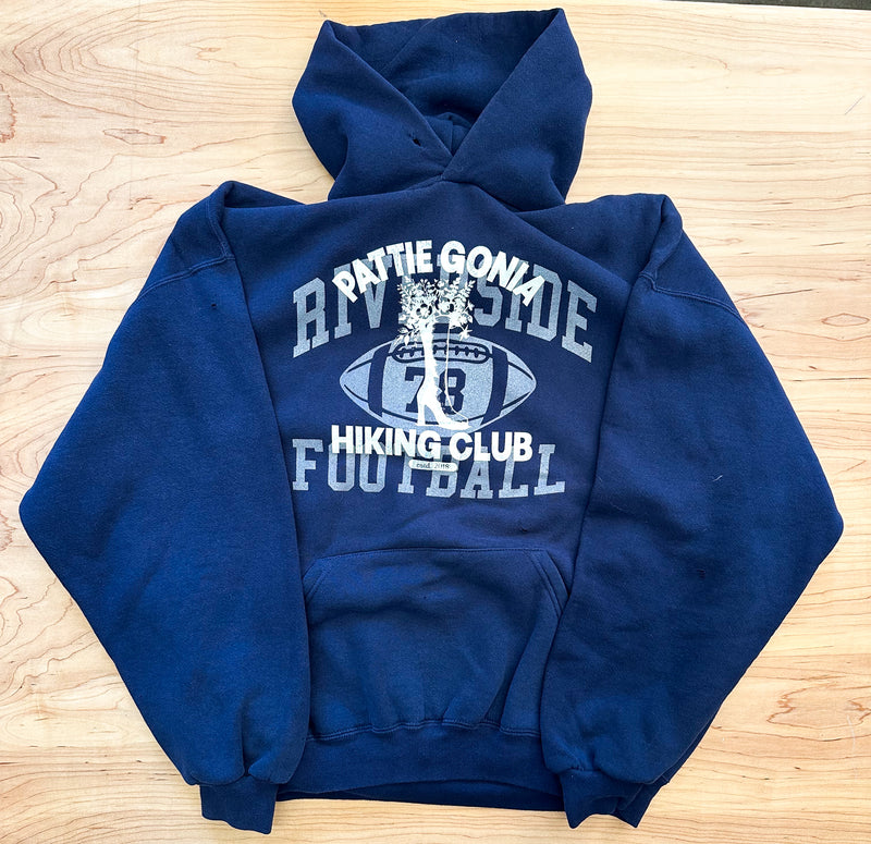 Pattie Gonia Hiking Club Hoodie - Cream Print